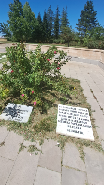 HER TAŞIYLA VATAN KOLAY KAZANILMADI DİYEN ŞEHİTLİK: DUMLUPINAR