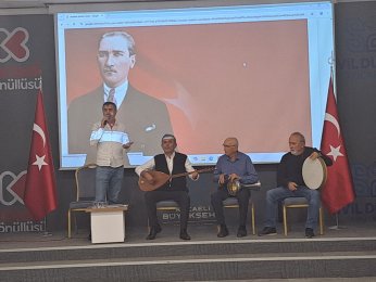SANAT VE ŞİİRLERLE ATATÜRK'E SAYGI
