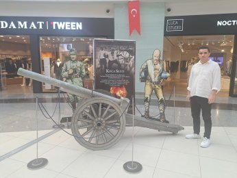 ÇANAKKALE RUHUNU YAŞATAN SERGİYİ ZİYARET ETTİM