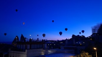 GÜNE BALONLARIN DANSIYLA MERHABA