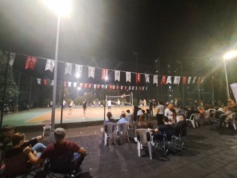 FEVZİ ÇAKMAK MAHALLESİNDE VOLEYBOL COŞKUSU