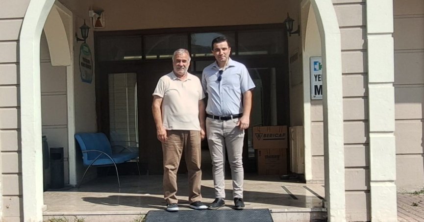 MUHTAR ZEKİ UYSAL'A ZİYARET