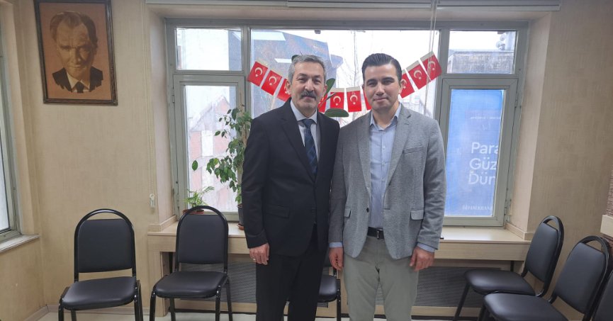 ALİ YILDIZ BAŞKANIMLA BAYRAMLAŞMA PROGRAMINDA