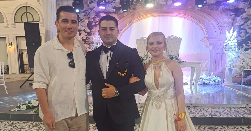 AŞKLARINI EVLİLİKLE TAÇLANDIRDILAR: KAAN UÇAR VE GAMZE LİMANA MUTLULUKLAR DİLERİM