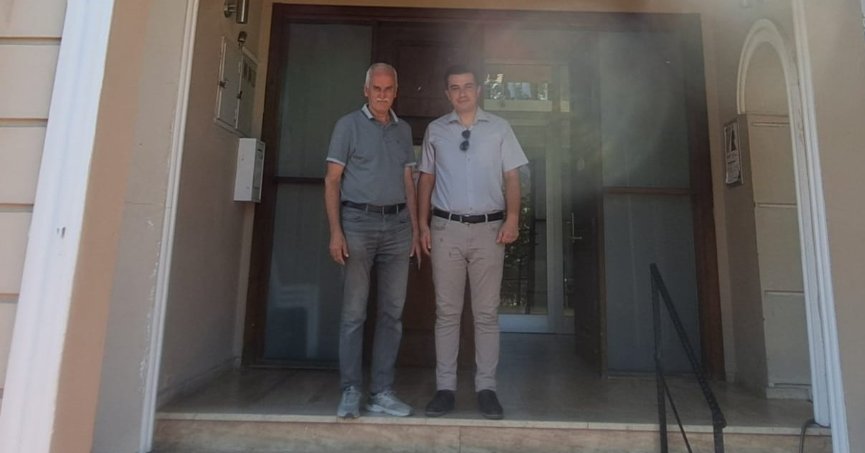 MUHTAR ÇETİN GÜRSOY'A ZİYARET