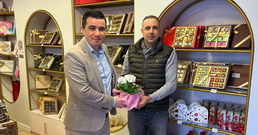 İZMİT'İN PARLAYAN YILDIZI NUTAT ÇİKOLATA FİRMASINA ZİYARET