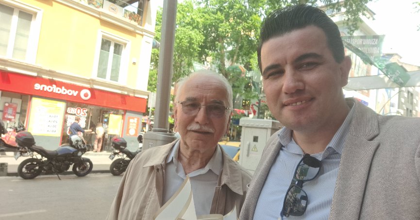 KURUÇEŞME BELEDİYESİNİN SON BELEDİYE BAŞKANI ALİ KAHRAMAN'A ZİYARET