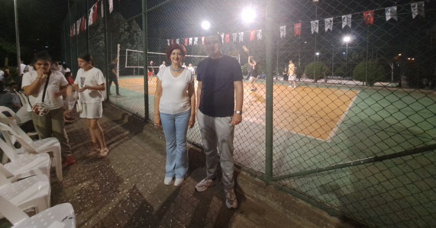 FEVZİ ÇAKMAK MAHALLESİNDE VOLEYBOL COŞKUSU